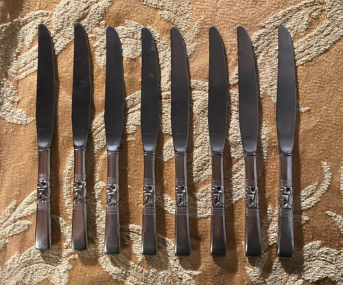 Vintage set dinner knives - vintage, of