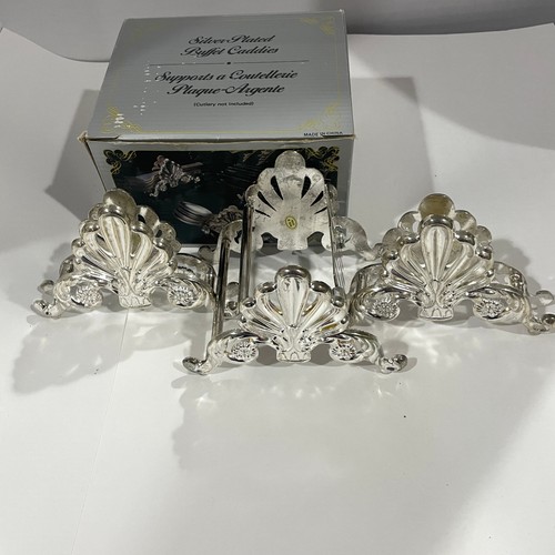 Silverplate buffet - 3, pc