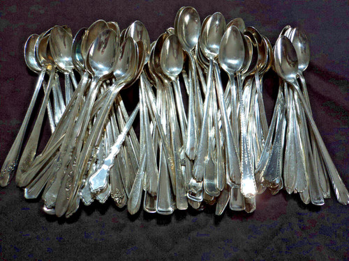 Silverplate flatware lot - flatware,
