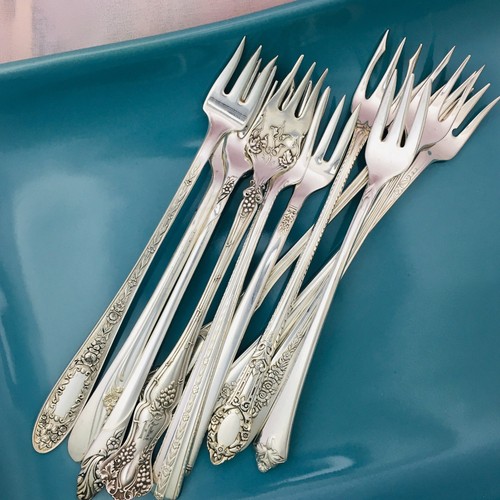 Mismatched silverplate 4pc - mismatched,